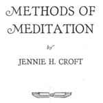 Methods of Meditation by Jenny Croft