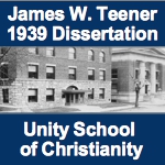 James W Teener 1939 Dissertation on Unity
