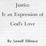 Justice Is an Expression of God's Love